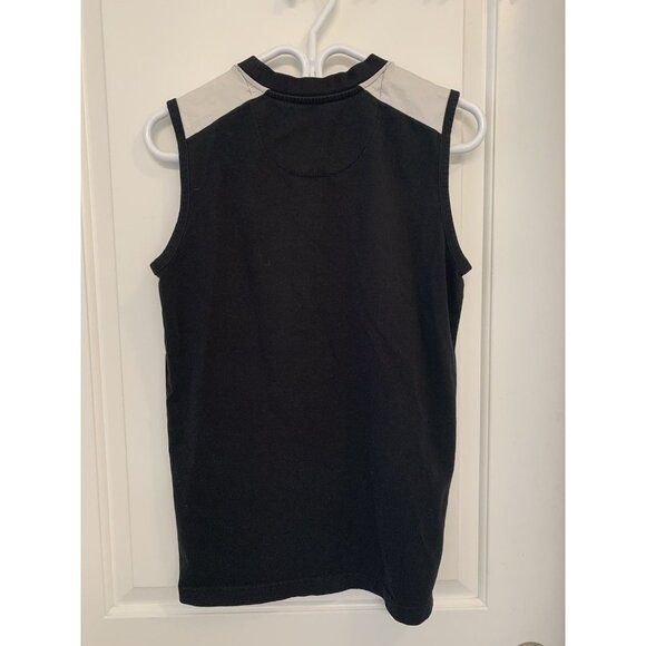 Hunt Club Black Sleeveless Shirt Preshrunk Cotton Men’s Small - Picture 2 of 6